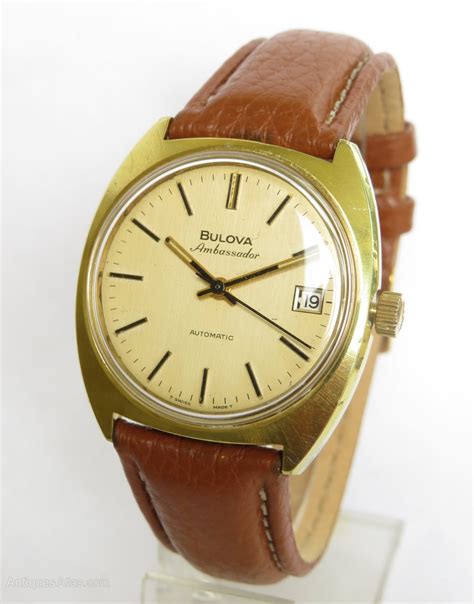 vintage bulova ambassador watch.